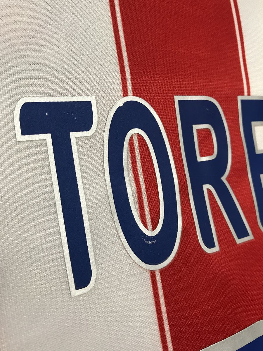 2003/04】アトレティコ・マドリード（H）/ CONDITION：New / SIZE： XL / #9 / F.TORRES – Vintage  Sports Football Store