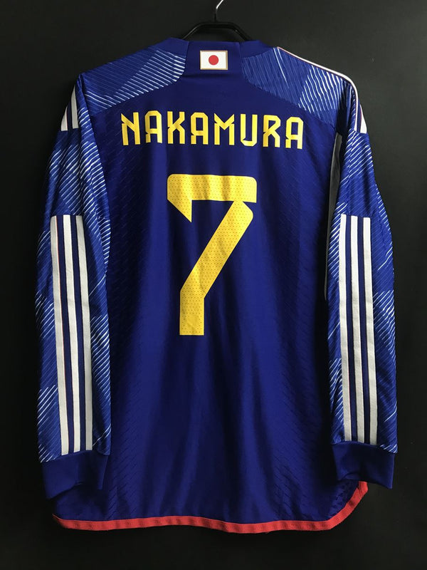 【2022/23】日本代表（H）/ CONDITION：A / SIZE：XL（日本規格）/ #7 / NAKAMURA / オーセンティック