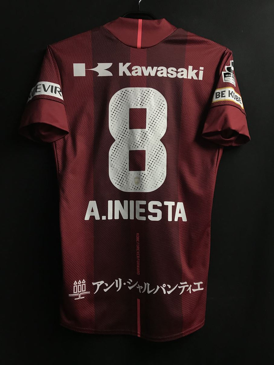 2018】ヴィッセル神戸（H) / CONDITION：A- / SIZE：M（日本規格）/ #8 / A.INIESTA – Vintage  Sports Football Store