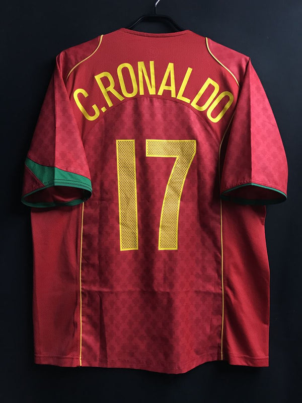 【2004/05】ポルトガル代表（H) / CONDITION：B+ / SIZE：L / #17 / C.RONALDO