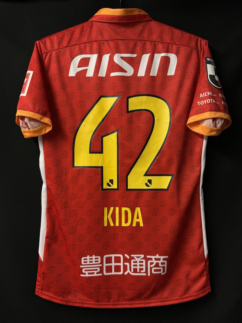 【2023】名古屋グランパス（H）/ CONDITION：NEW / SIZE：M（日本規格）/ #42 / KIDA / オーセンティック