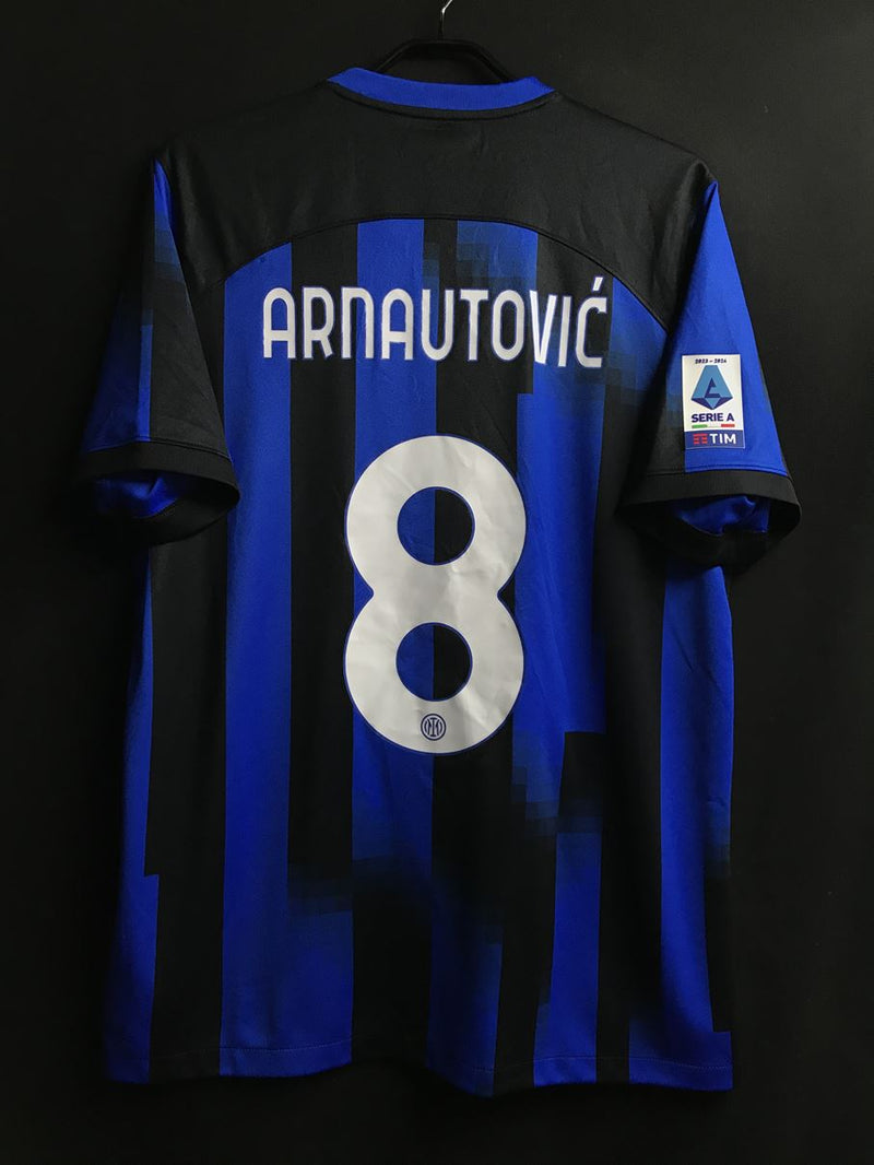 【2023/24】インテル（H）/ CONDITION：A / SIZE：L / #8 / ARNAUTOVIC / セリエＡパッチ