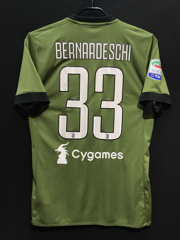 【2017/18】ユベントス（3RD）/ CONDITION：A / SIZE：S / #33 / BERNARDESCHI / セリエA仕様