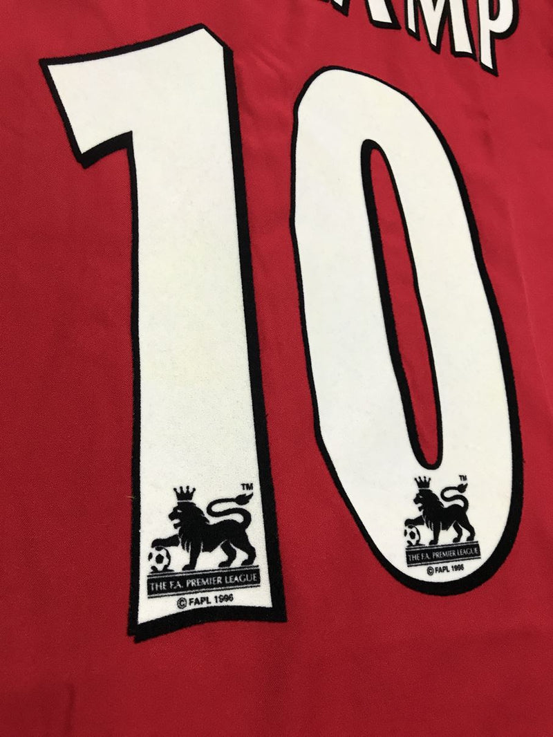 【2003/04】アーセナル（H) / CONDITION：New / SIZE：XL / #10 / BERGKAMP / プレミアパッチ