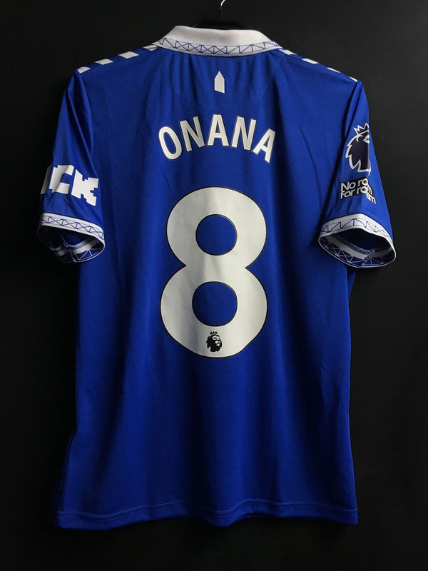 【2023/24】エヴァートン（H）/ CONDITION：New / SIZE：M / #8 / ONANA / プレミア、No room for racismパッチ