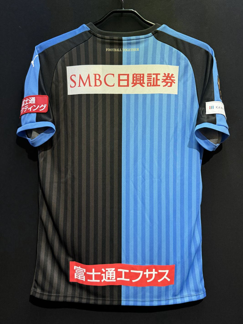 【2018】川崎フロンターレ（H）/ CONDITION：NEW / SIZE：M（日本規格）/ 両鎖骨スポンサーつき