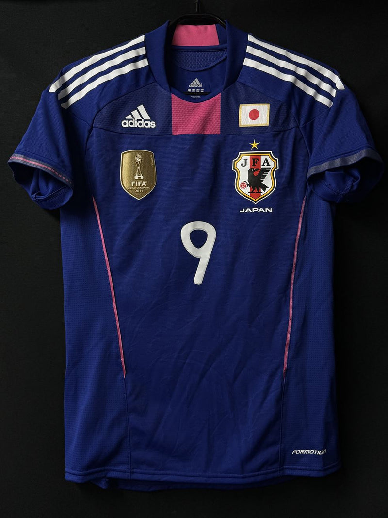 2011】女子日本代表（H）/ CONDITION：NEW / SIZE：L（日本規格）/ #9 / KAWASUMI / オーセンティッ –  Vintage Sports Football Store