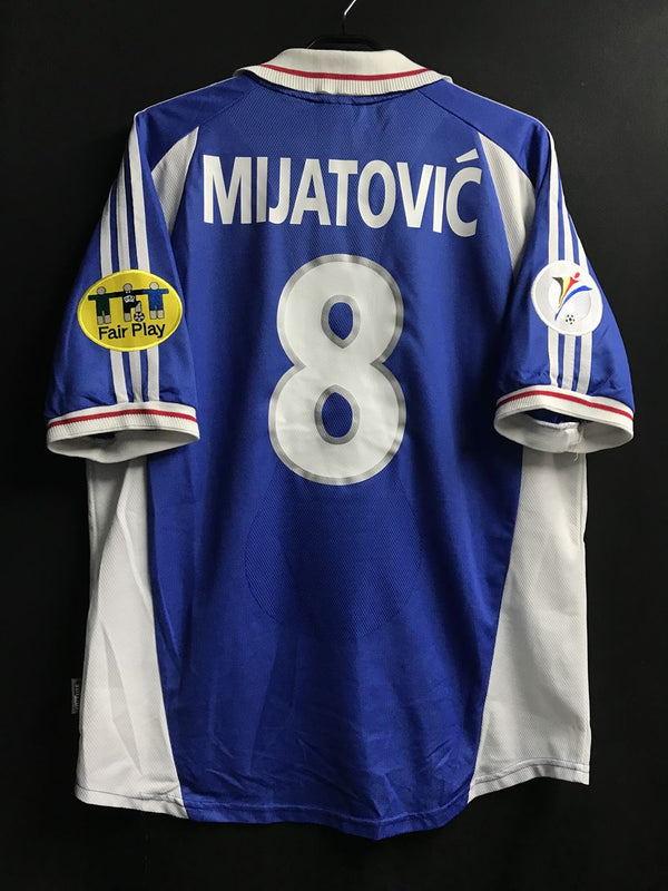 【2000】ユーゴスラビア代表（H）/ CONDITION：A / SIZE：M / #8 / MIJATOVIĆ / EURO2000パッチ