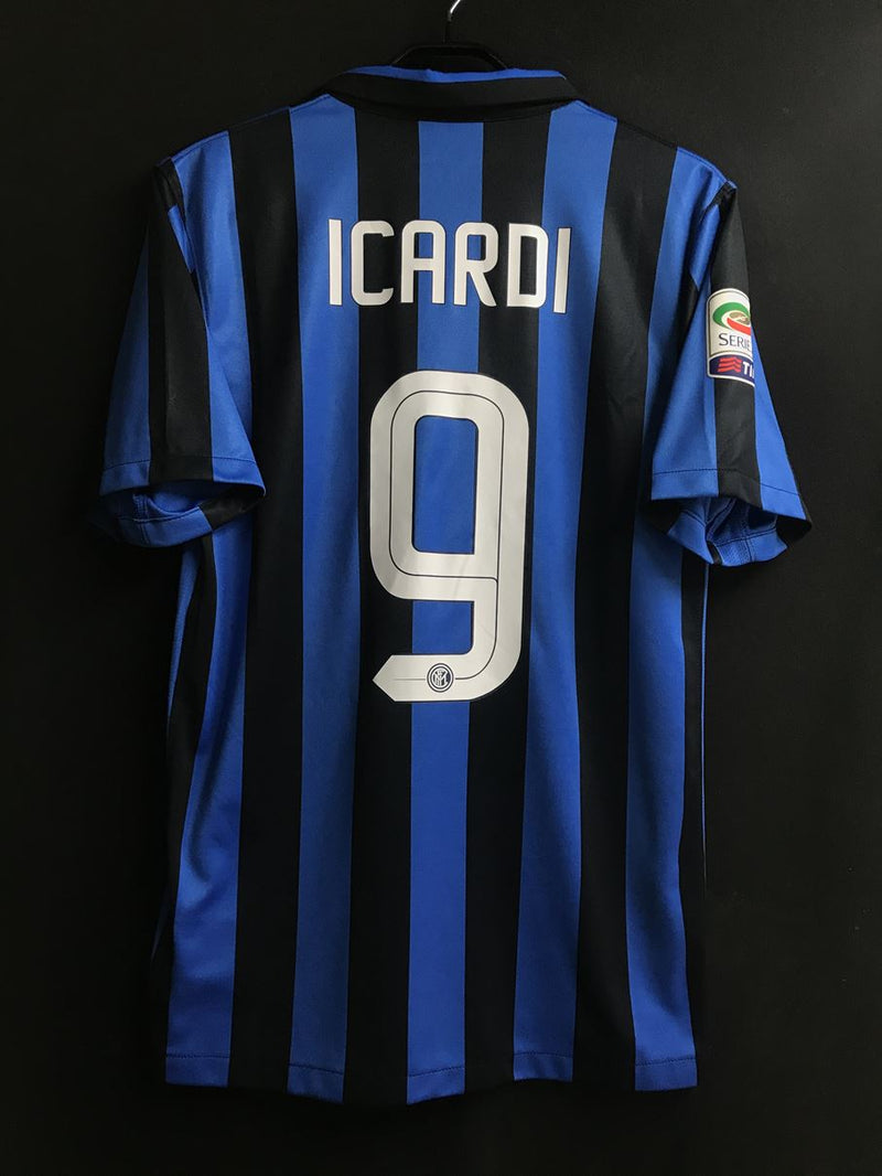 【2015/16】インテル（H）/ CONDITION：A / SIZE：S / #9 / ICARDI / セリエＡパッチ