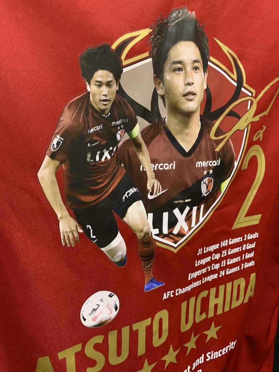 2020】鹿島アントラーズ（H）/ CONDITION：A- / SIZE：M / 内田篤人氏メモリアルプリント – Vintage Sports  Football Store