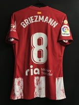 【2021/22】アトレティコ・マドリード（H) / CONDITION：A / SIZE：M / #8 / GRIEZMANN / リーグ戦仕様 / 選手用