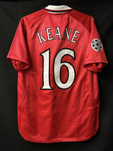 【1999/2000】マンチェスター・ユナイテッド（UCL/Home）/ CONDITION：A- / SIZE：L / #16 / KEANE / UCLパッチ