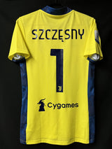 【2020/21】ユベントス（GK）/ CONDITION：A / SIZE：XS / #1 / SZCZĘSNY / スーペルコッパ・イタリアーナ仕様