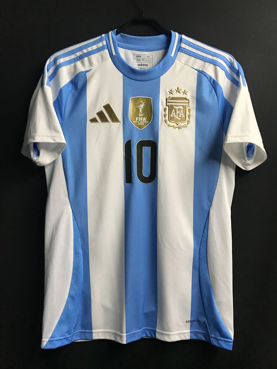 アルゼンチン代表 2024 ホーム 半袖 ユニフォーム No.10 メッシ【adidas/アディダス】(IP8409/10M) |  サッカーショップfcFA｜海外サッカーユニフォーム・アパレル・グッズ通販