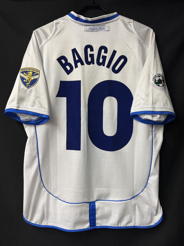 【2002/03】ブレシア（A）/ CONDITION：A / SIZE：M / #10 / BAGGIO / レガ・カルチョパッチ