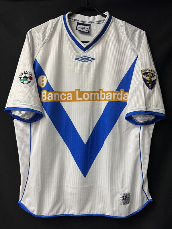 【2002/03】ブレシア（A）/ CONDITION：A / SIZE：M / #10 / BAGGIO / レガ・カルチョパッチ