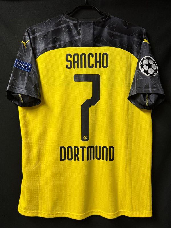 【2019/20】ドルトムント（CUP/H）/ CONDITION：A / SIZE：L / #7 / SANCHO / UCL仕様