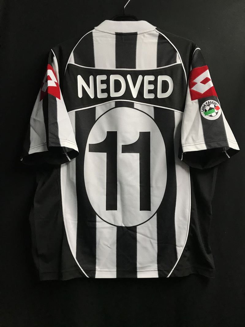 2002/03】ユベントス（H) / CONDITION：New / SIZE：XL / #11 / NEDVED / レガ・カルチョパッ –  Vintage Sports Football Store