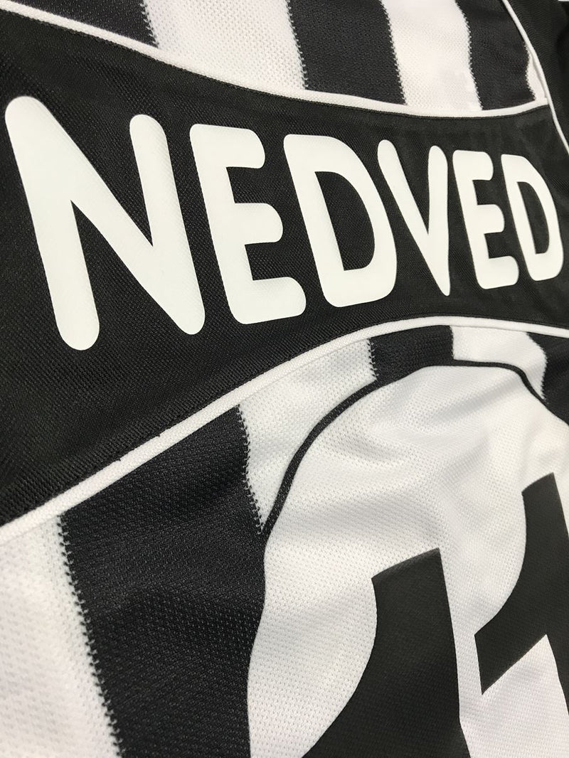 2002/03】ユベントス（H) / CONDITION：New / SIZE：XL / #11 / NEDVED / レガ・カルチョパッ –  Vintage Sports Football Store