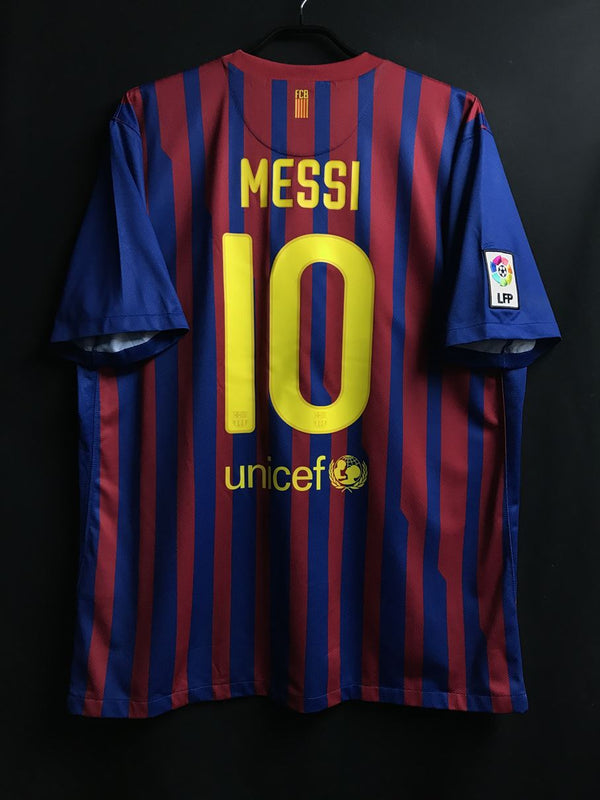 2011/12】バルセロナ（H) / CONDITION：A- / SIZE：XL / #10 / MESSI – Vintage Sports  Football Store