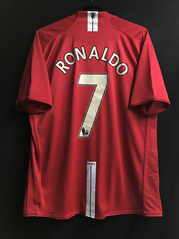 【2007/09】マンチェスター・ユナイテッド（H）/ CONDITION：A- / SIZE：XL / #7 / RONALDO