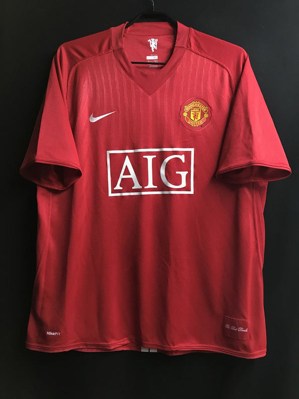 【2007/09】マンチェスター・ユナイテッド（H）/ CONDITION：A- / SIZE：XL / #7 / RONALDO