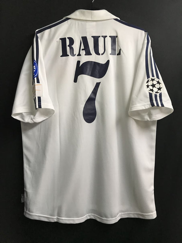 【2002】レアル・マドリード（H）/ CONDITION：New / SIZE：L / #7 / RAUL / INTERCONTINENTAL CUP FINAL刺繍