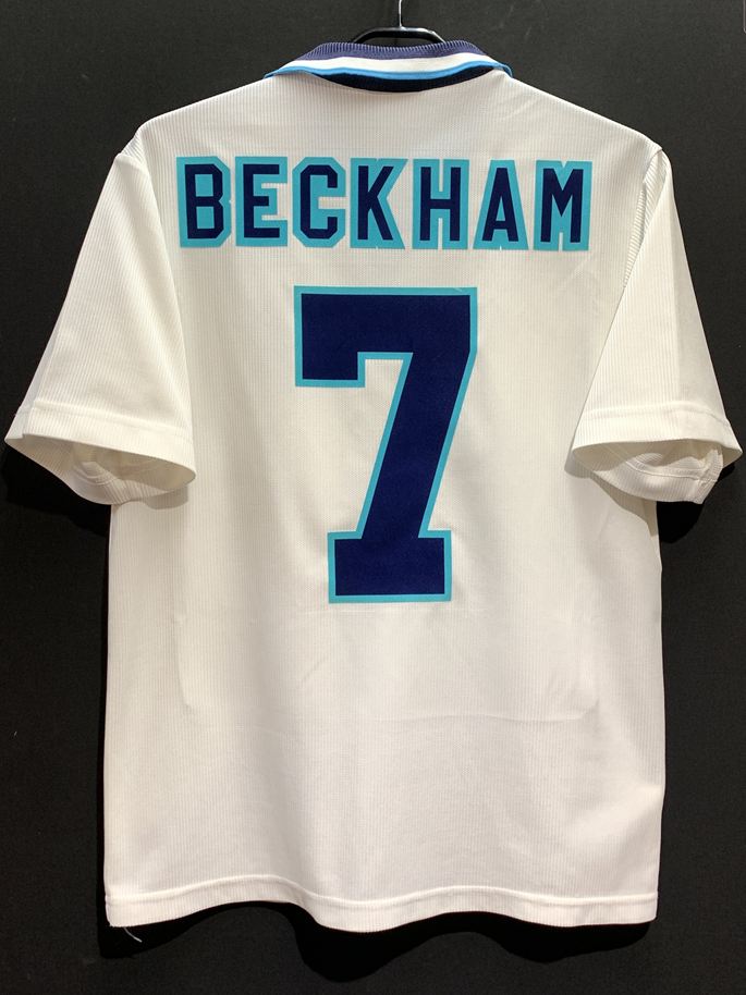 【1996/97】イングランド代表（H）/ CONDITION：B+ / SIZE：M / #7 / BECKHAM