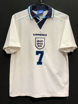 【1996/97】イングランド代表（H）/ CONDITION：B+ / SIZE：M / #7 / BECKHAM