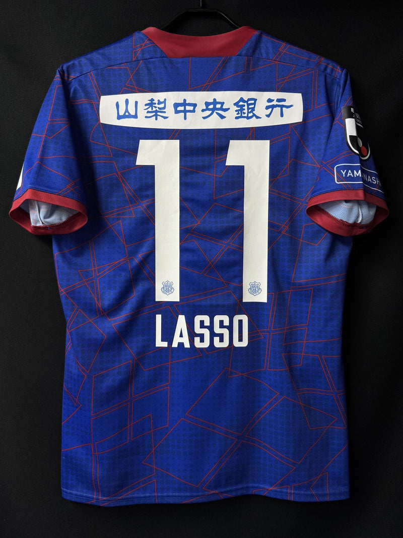 2024】ヴァンフォーレ甲府（H）/ CONDITION：A- / SIZE：L（日本規格）/ #11 / LASSO – Vintage  Sports Football Store