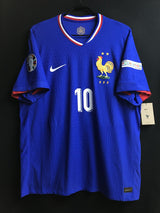 【2024】フランス代表（H) / CONDITION：New / SIZE：XL / #10 / MBAPPE / EURO2024パッチ / オーセンティック