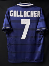 【1998】スコットランド代表（H）/ CONDITION：B+ / SIZE：M / #7 / GALLACHER / フランスW杯刺繍