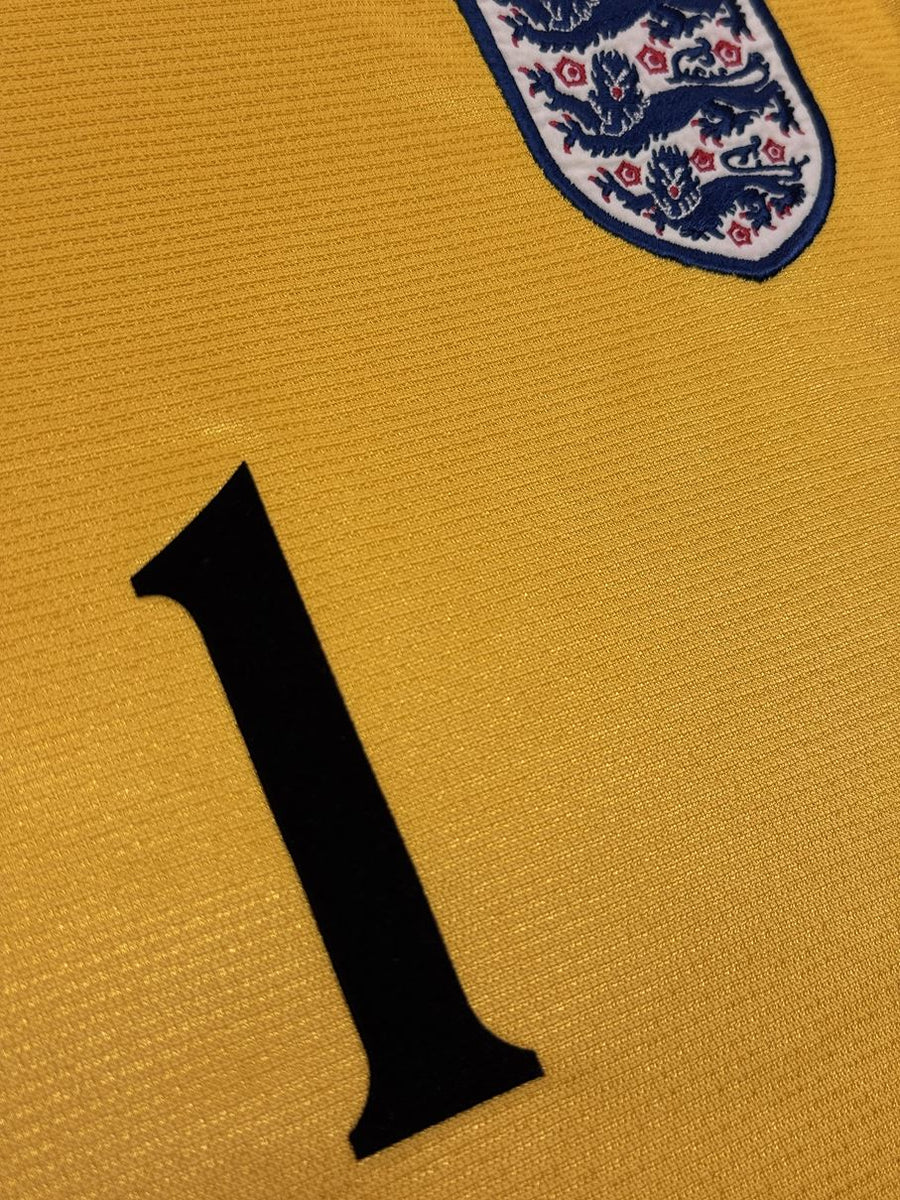 England Euro 2000 Away Long Sleeve Shirt #7 Beckham - Online