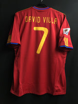 【2010】スペイン代表（H）/ CONDITION：New / SIZE：L / #7 / DAVID VILLA / W杯ドイツ戦仕様