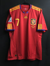 【2010】スペイン代表（H）/ CONDITION：New / SIZE：L / #7 / DAVID VILLA / W杯ドイツ戦仕様