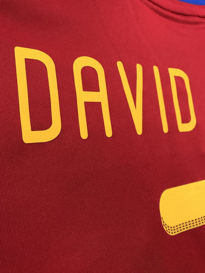 【2010】スペイン代表（H）/ CONDITION：New / SIZE：L / #7 / DAVID VILLA / W杯ドイツ戦仕様