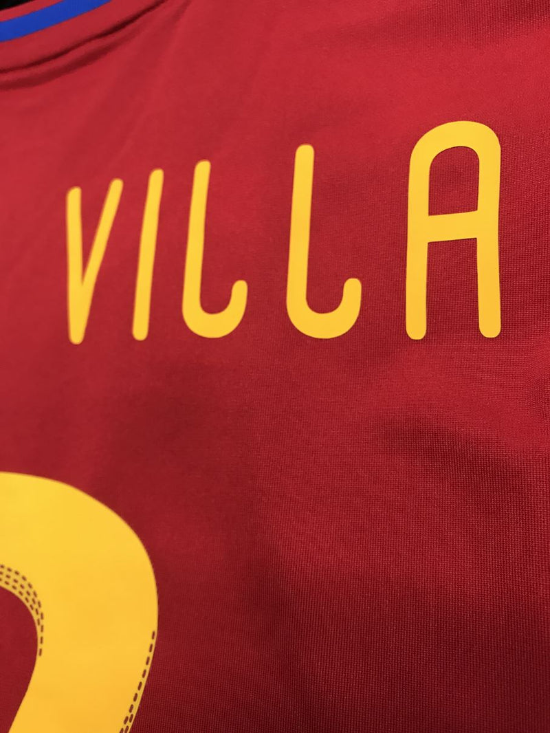 【2010】スペイン代表（H）/ CONDITION：New / SIZE：L / #7 / DAVID VILLA / W杯ドイツ戦仕様