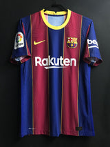 【2020/21】バルセロナ（H) / CONDITION：A / SIZE：S / #10 / MESSI / LFPパッチ / オーセンティック