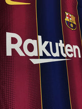 【2020/21】バルセロナ（H) / CONDITION：A / SIZE：S / #10 / MESSI / LFPパッチ / オーセンティック