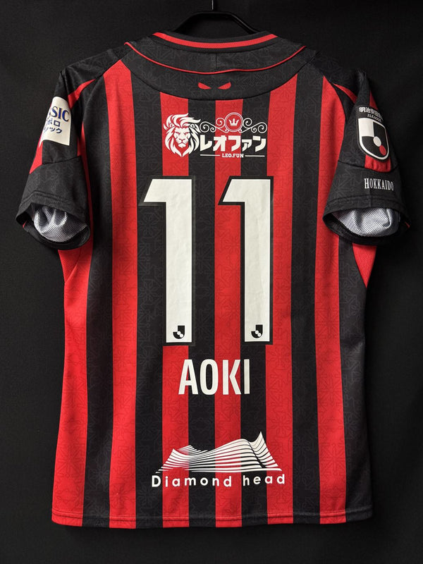 【2023】北海道コンサドーレ札幌（H）/ CONDITION：A- / SIZE：L（日本規格）/ #11 / AOKI / オーセンティック