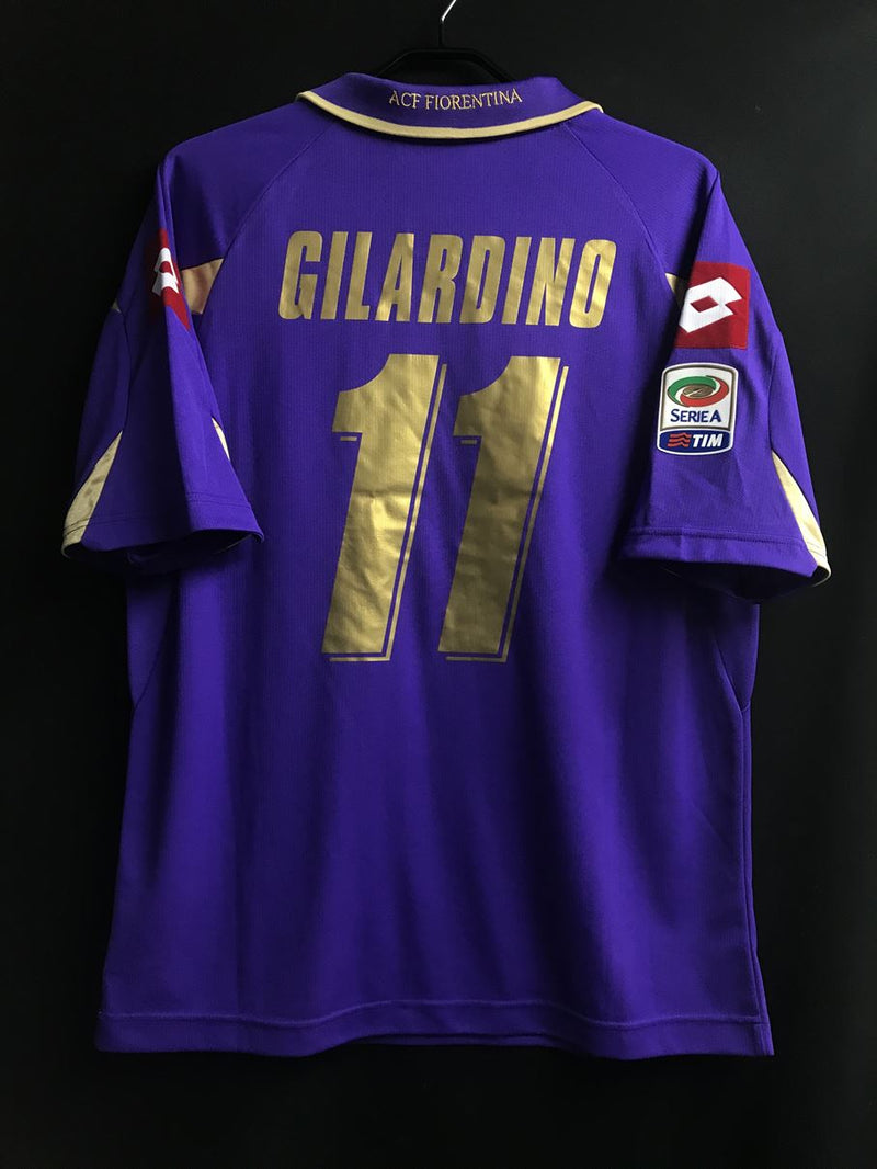 【2010/11】フィオレンティーナ（H）/ CONDITION：A / SIZE：XL / #11 / GILARDINO / セリエAパッチ