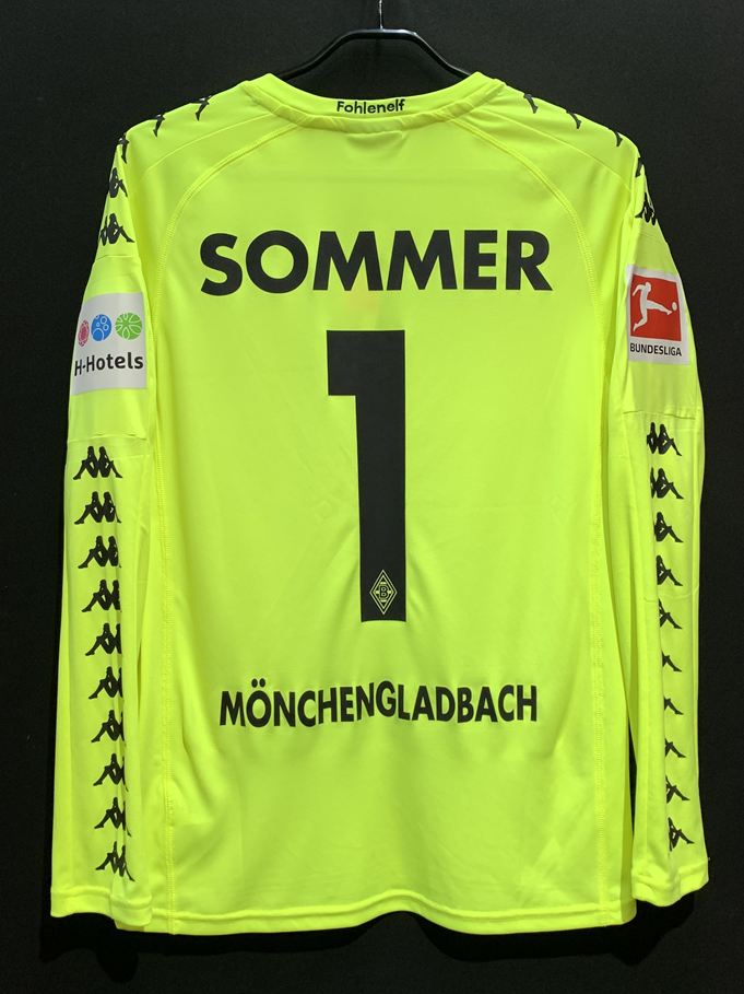 【2017/18】ボルシア・メンヒェングラートバッハ（GK）/ CONDITION：NEW / SIZE：S / #1 / SOMMER / ブンデスリーガパッチ