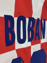 【1996】クロアチア代表（H）/ Conditon：B+ / Size：L / #10 / BOBAN / EURO1996パッチ