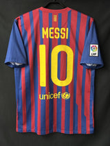 【2011/12】バルセロナ（H）/ CONDITION：A- / SIZE：M / #10 / MESSI