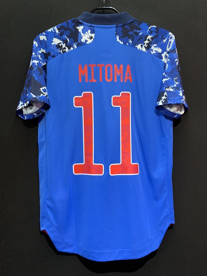 【2021】五輪日本代表（H）/ CONDITION：NEW / SIZE：L（日本規格）/ #11 / MITOMA / オーセンティック