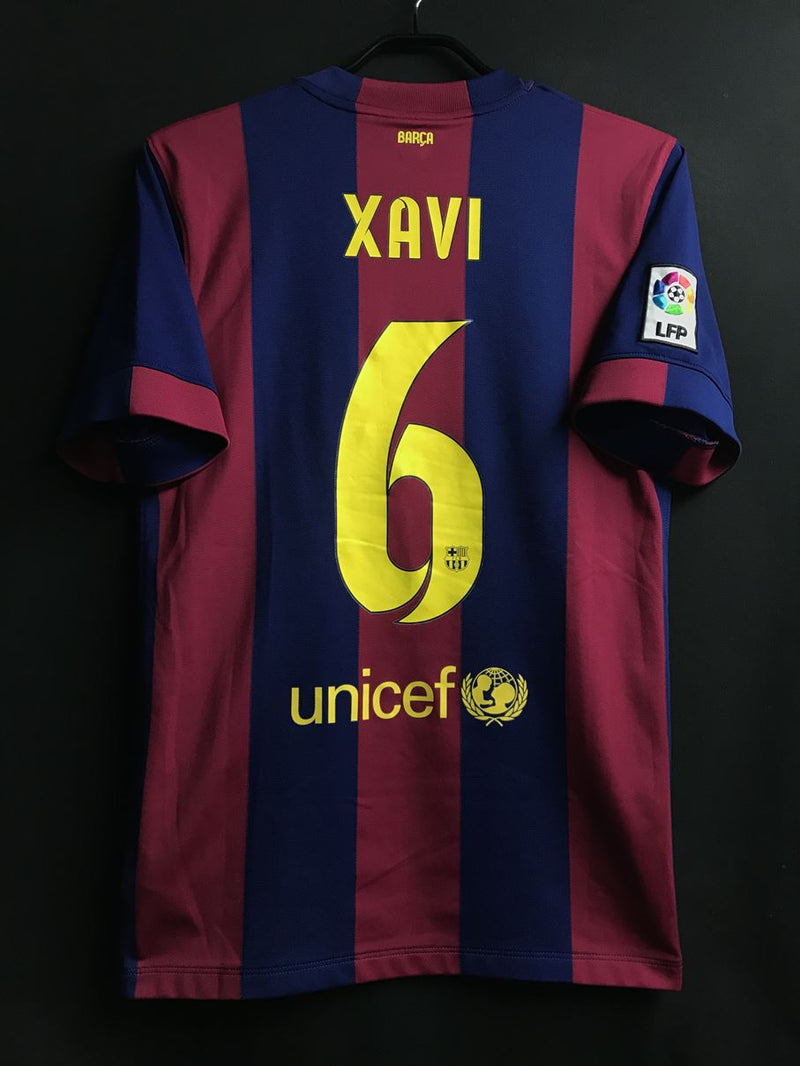 【2014/15】バルセロナ（H）/ CONDITION：B / SIZE：S / #6 / XAVI