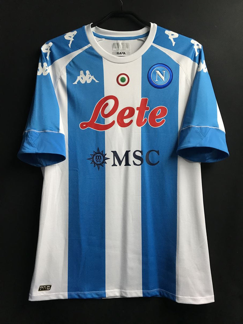 【2020/21】ナポリ（4th) / CONDITION：New / SIZE：XXL / #14 / MERTENS / オーセンティック