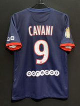 【2013/14】パリ・サンジェルマンFC（H）/ CONDITION：B+ / SIZE：S / #9 / CAVANI / リーグ1チャンピオンパッチ