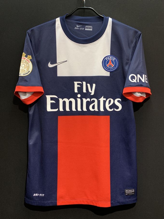 【2013/14】パリ・サンジェルマンFC（H）/ CONDITION：B+ / SIZE：S / #9 / CAVANI / リーグ1チャンピオンパッチ
