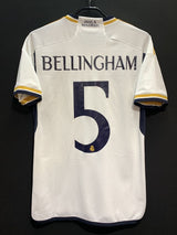 【2023/24】レアル・マドリード（H）/ CONDITION：A- / SIZE：L（日本規格）/ #5 / BELLINGHAM